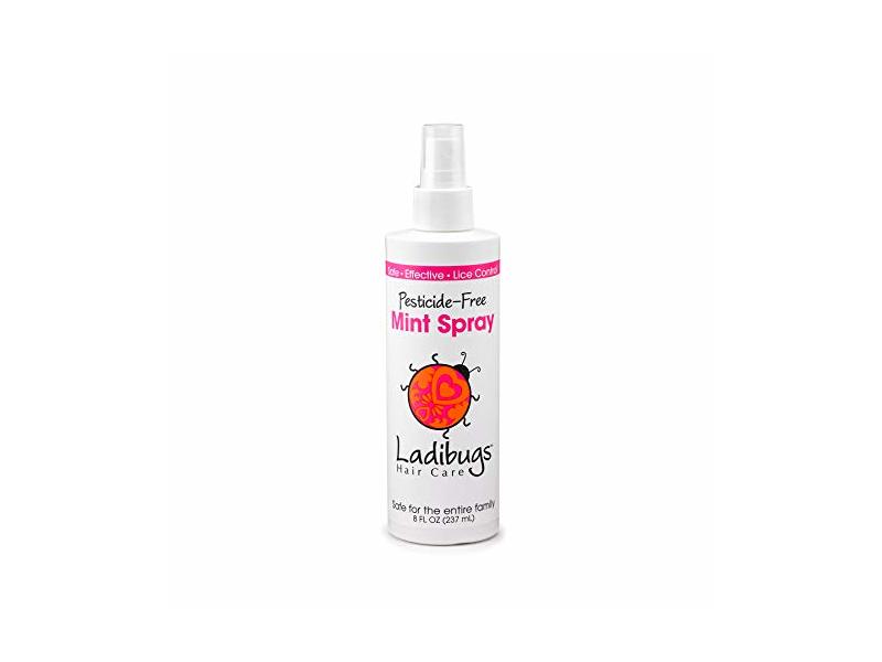 Ladibugs Hair Care Mint Spray, Pesticide-Free, 8 oz/237 mL