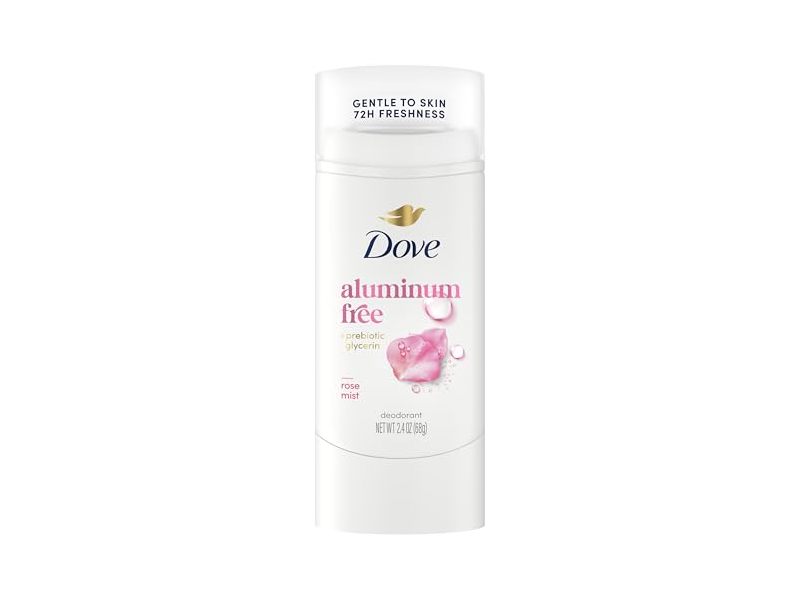 Dove 72H Deodorant Stick, Rose Mist, 2.4 oz/58 g