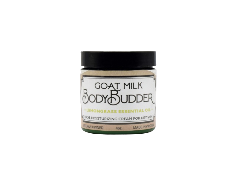 Bates Family Farm Goat Milk Body Budder, Lemongrass Essential Oil, 4 oz