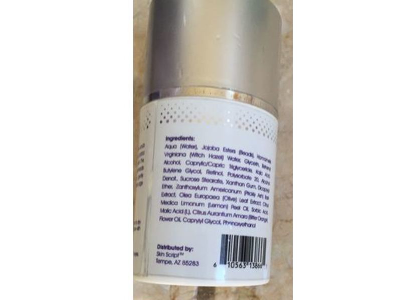 Skin Script Exfoliating Scrub/Mask, Retinol 2%, 1.7 oz/50 g