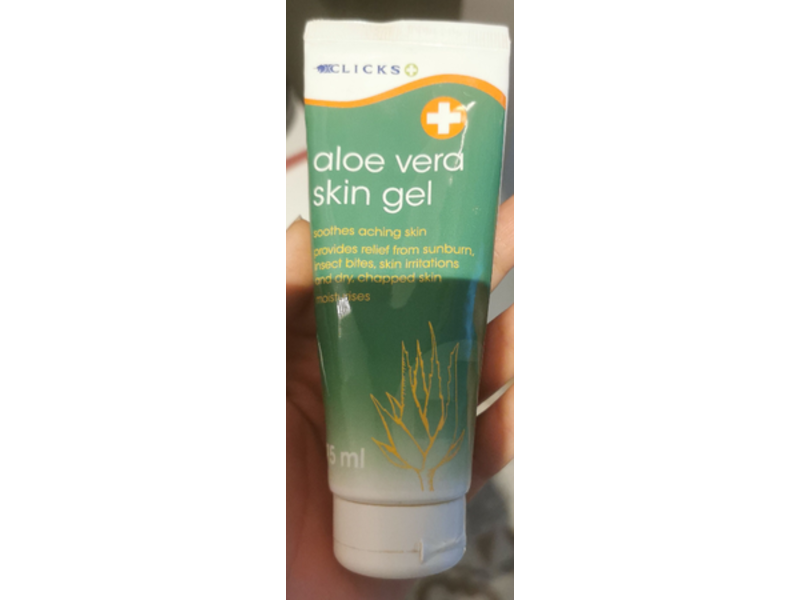 Clicks Aloe Vera Skin Gel, 75 mL