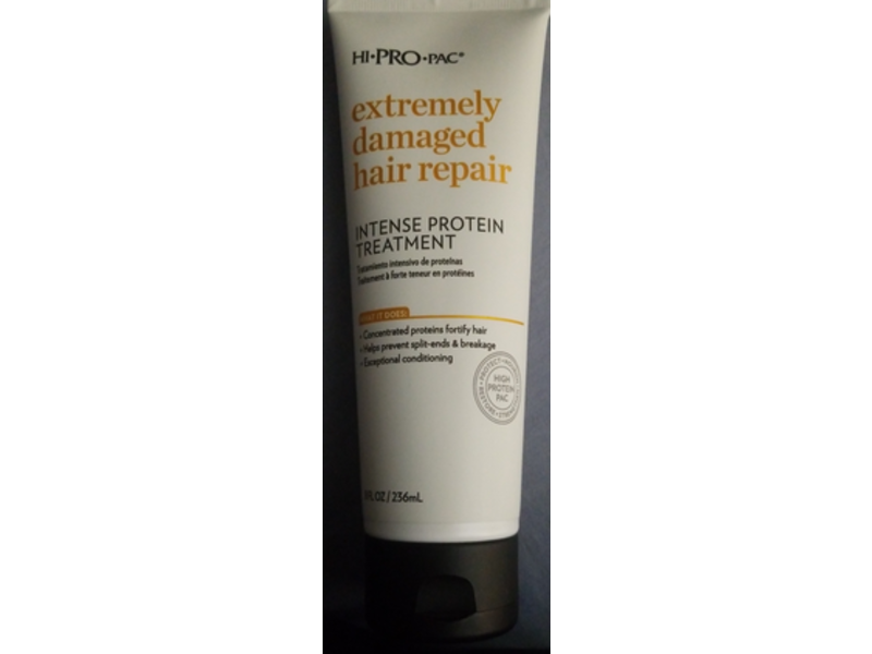Hi-Pro-Pac Treat Extremely Damaged Hair Intense Protein Treatment, 8 fl oz/236 ml