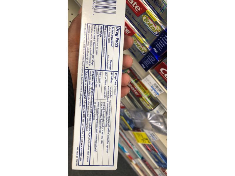 Arm & Hammer Advance White Extreme Whitening Toothpaste, Fresh Flavor Mint, 6 oz/170 g