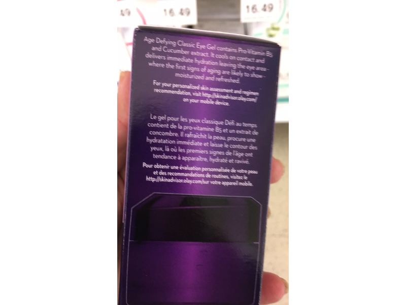 Olay Age Defying Revitalizing Eye Gel, Procter & Gamble