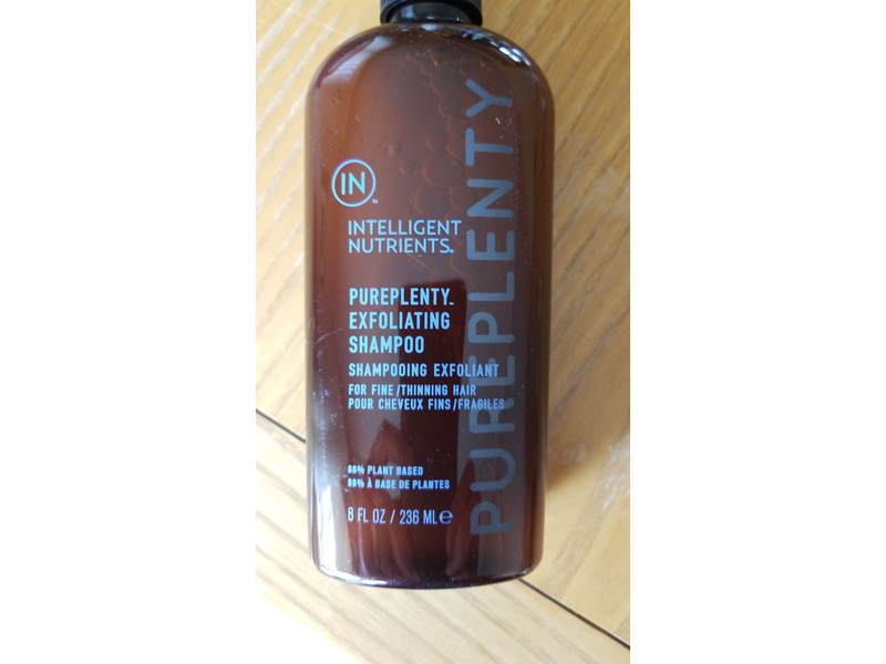 Intelligent Nutrients Pureplenty Exfoliating Shampoo, 8 fl oz/236 mL