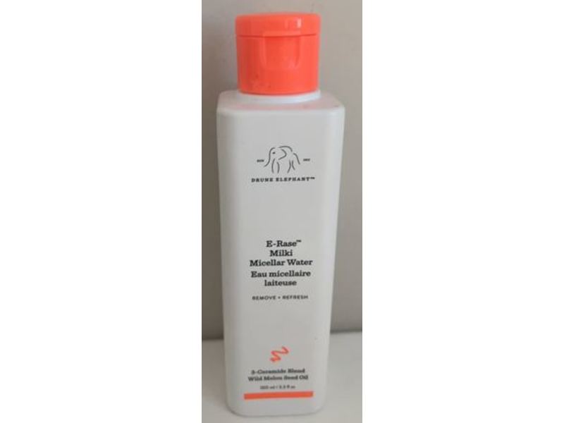 Drunk Elephant Micellar Water, E-Rose, 3 Ceramide Blend, Wild Melon Seed Oil, 3.3 fl oz/100 mL