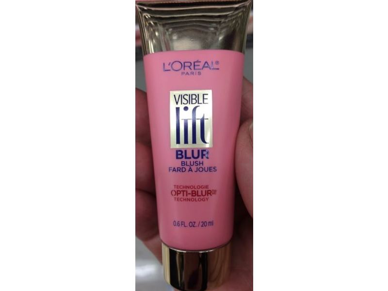 L'Oreal Paris Visible Lift Blur Blush, 501 Soft Peach, 0.6 fl oz/20 mL
