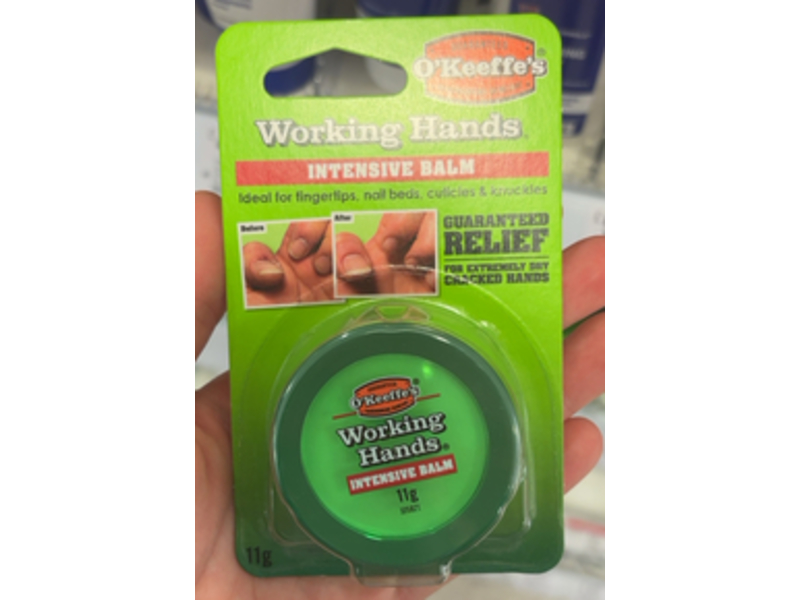 O'Keeffe's Working Hands Intensive Balm, 11 g