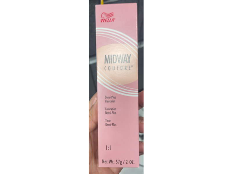 Wella Midway Couture Demi-Plus Hair Color, 3/4G Dark Golden Brown, 2 oz/57 g