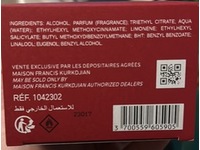 Maison Francis Kurkdjian Eau De Parfum, Baccarat Rouge 540, 2.3 fl oz - Image 4