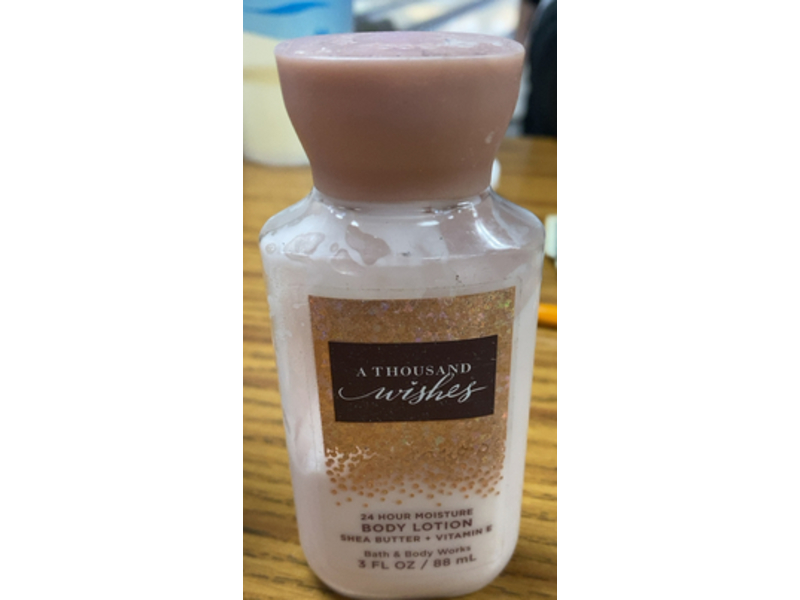 Bath & Body Works Body Lotion, Shea Butter + Vitamin E, 3 fl oz/88 mL