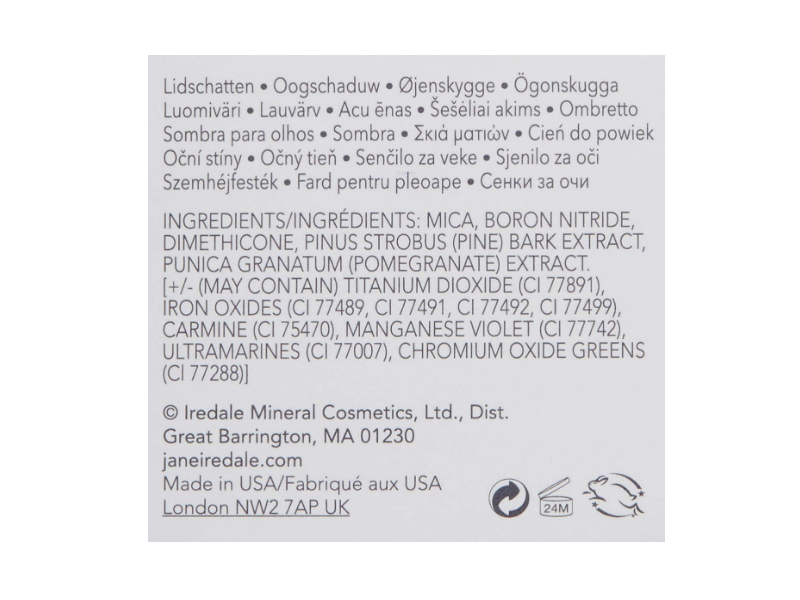 Jane Iredale Purepressed Eye Shadow Duo, Sorbet, 0.1 oz/2.8 g