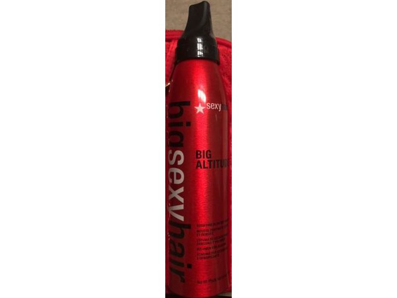 Sexy Hair Big Altitude Bodifying Blow Dry Mousse, 6.8 fl oz/205 mL