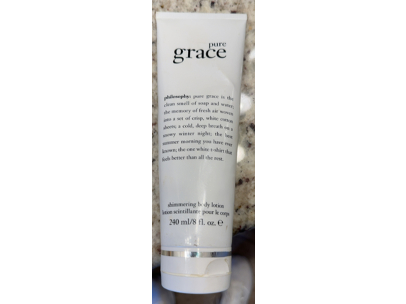 Philosophy Pure Grace Shimmering Body Lotion, 8 fl oz/240 mL