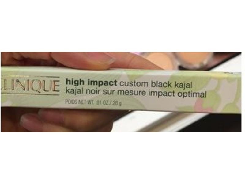 Clinique High Impact Custom Kajal, 01 Blackened Black, 0.01 oz/28 g