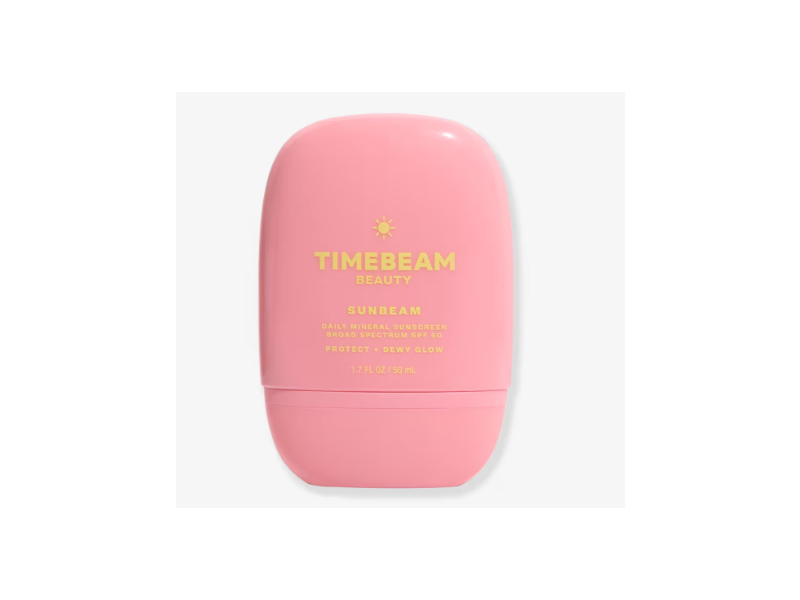 Timebeam Sunbeam Daily Mineral Sunscreen, SPF 50, 1.7 fl oz/50 mL