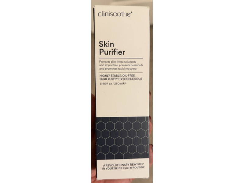 Clinisoothe+ Skin Purifier, Hypochlorous, 8.45 fl oz/250 mL