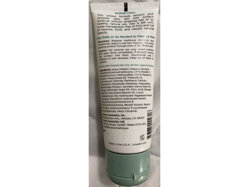 Unwash Bio-Cleansing Conditioner, 2.5 fl oz/74 mL