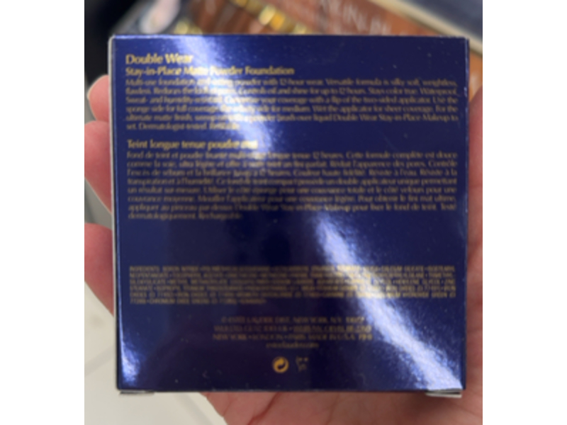 Estee Lauder Double Wear Stay-in-Place Matte Foundation, 2C3 Fresco, 0.42 oz/12 g