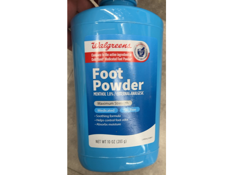 Walgreens Maximum Strength Foot Powder, 10 oz/283 g