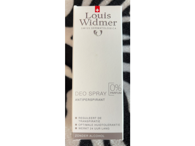 Louis Widmer Deo Spray Antiperspirant, 75 mL