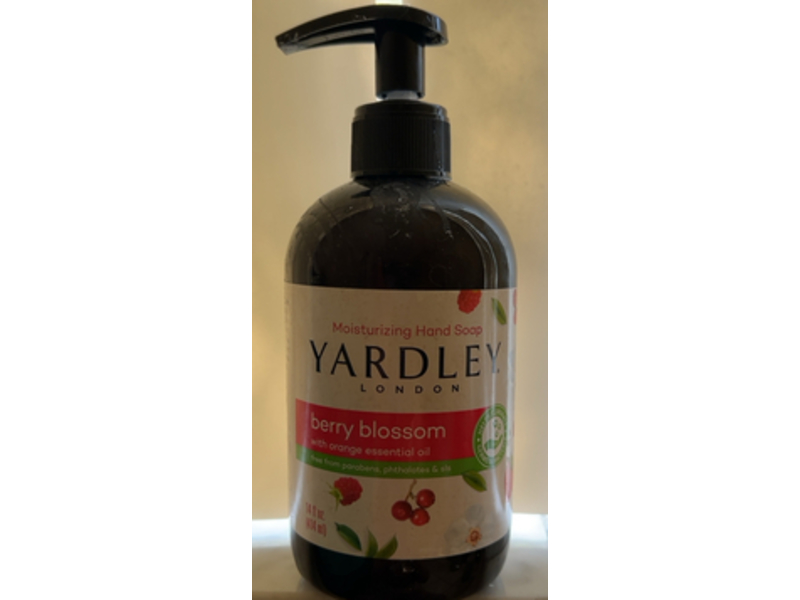 Yardley Landon Moisturizing Hand Soap, Berry Blossom, 14 fl oz/414 mL