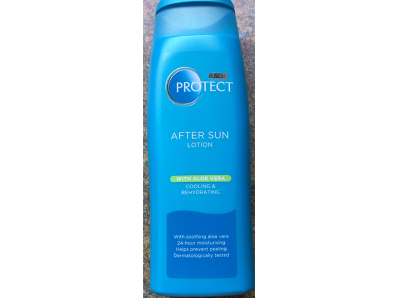 ASDA Protect After Sun Lotion, Aloe Vera, 400 mL