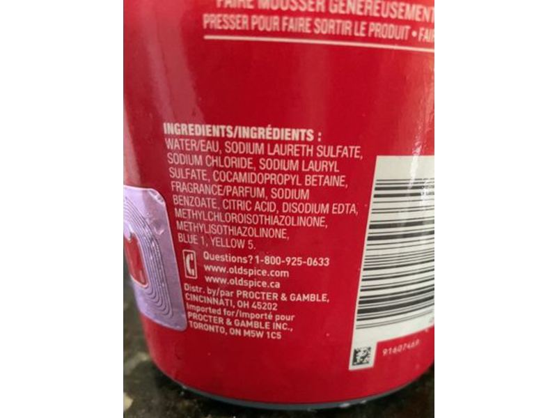 Old Spice High Endurance Body Wash, Fresh, 24 fl oz/709 mL