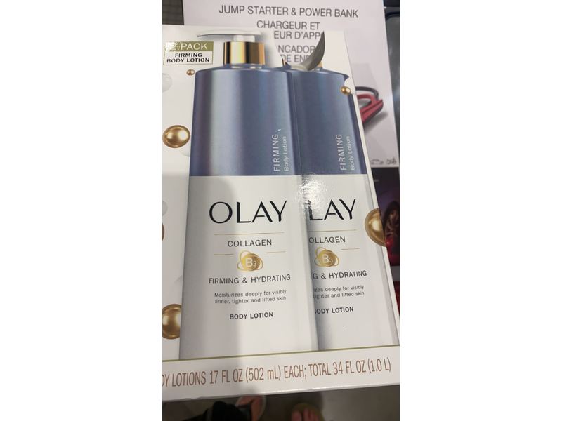 Olay B3 Firming & Hydrating Body Lotion Set, 17 fl oz/502 mL