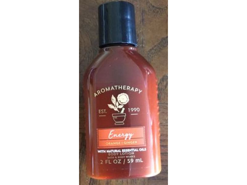 Bath & Body Works Energy Body Lotion, Orange + Ginger, 2 fl oz/59 mL