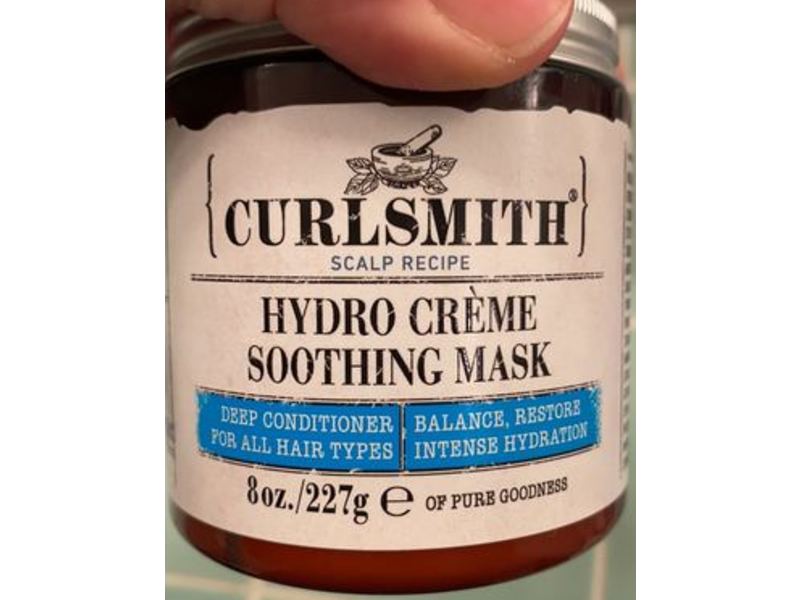 Curlsmith Scalp Recipe Hydro Creme Soothing Mask, 8 oz / 227 g
