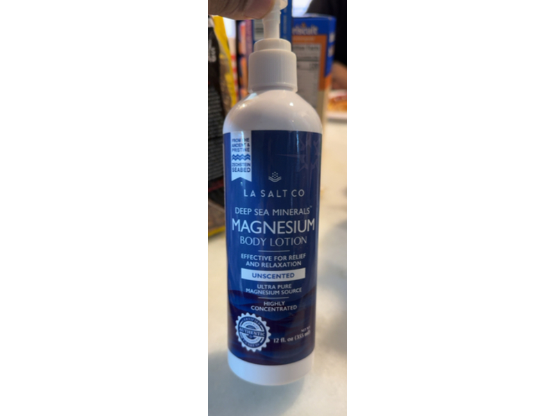 La Salt Co Deep Sea Minerals Magnesium Body Lotion, 12 fl oz/355 mL