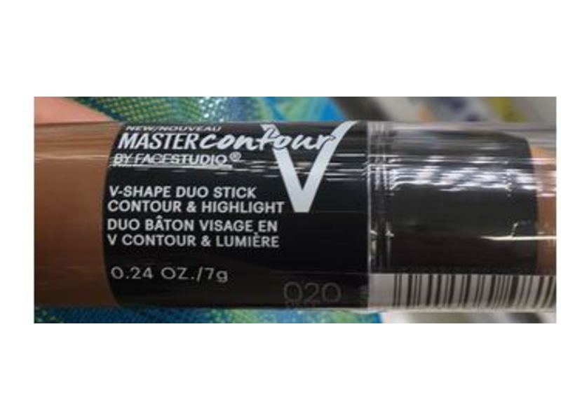 Maybelline New York FaceStudio Master Contour V-Shape Duo Stick, 020 Deep, 0.24 oz/7 g