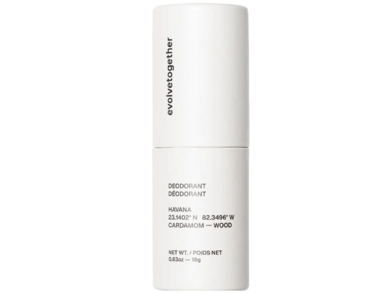 Evolvetogether Deodorant, Havana Cardamom Wood, 0.63 oz/18 g