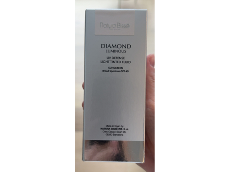 Natura Bisse Diamond Luminous Tinted Fluid Sunscreen, SPF 40, 1 fl oz/30 mL