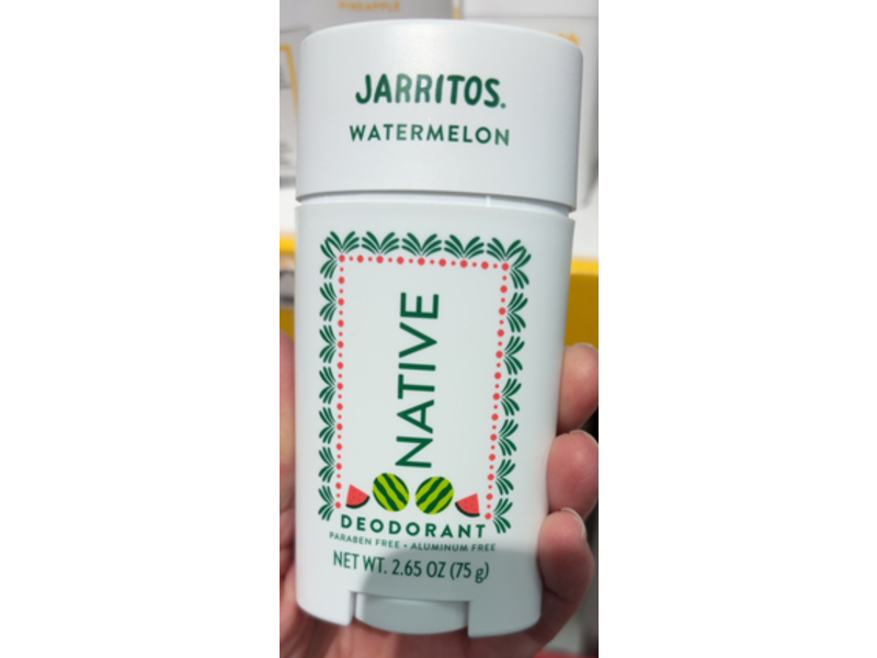 Native Jarritos Deodorant, Watermelon, 2.65 oz/75 g