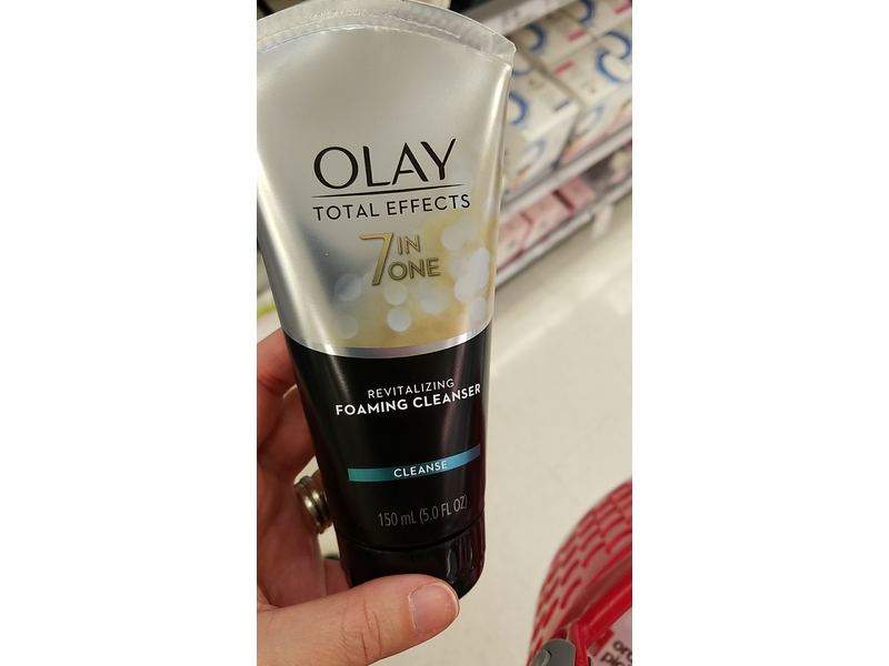 Olay Total Effects Revitalizing Foaming Face Cleanser, 5.0 oz