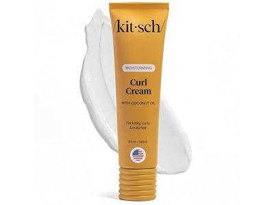 Kitsch Moisturizing Curl Cream, Coconut Oil, 5 fl oz/148 mL