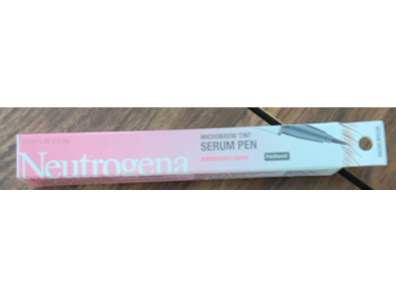 Neutrogena Microbrow Tint Serum Pen, Medium Brown, 0.016 fl oz/0.5 mL