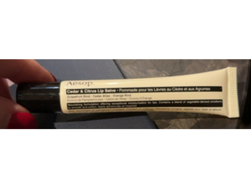 Aesop Cedar & Citrus Lip Salve, 0.3 oz/9 mL