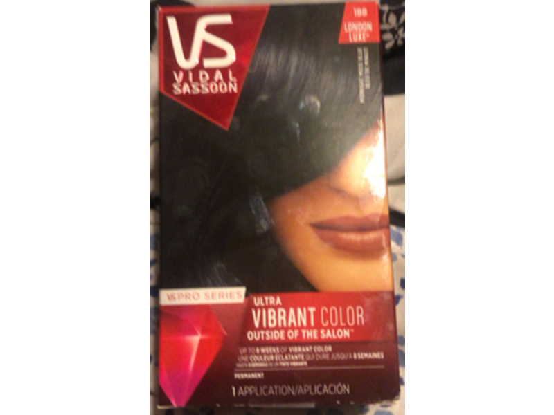 Vidal Sassoon Ultra Vibrant Permanent, 1BB Midnight Muse Blue, 1 Application