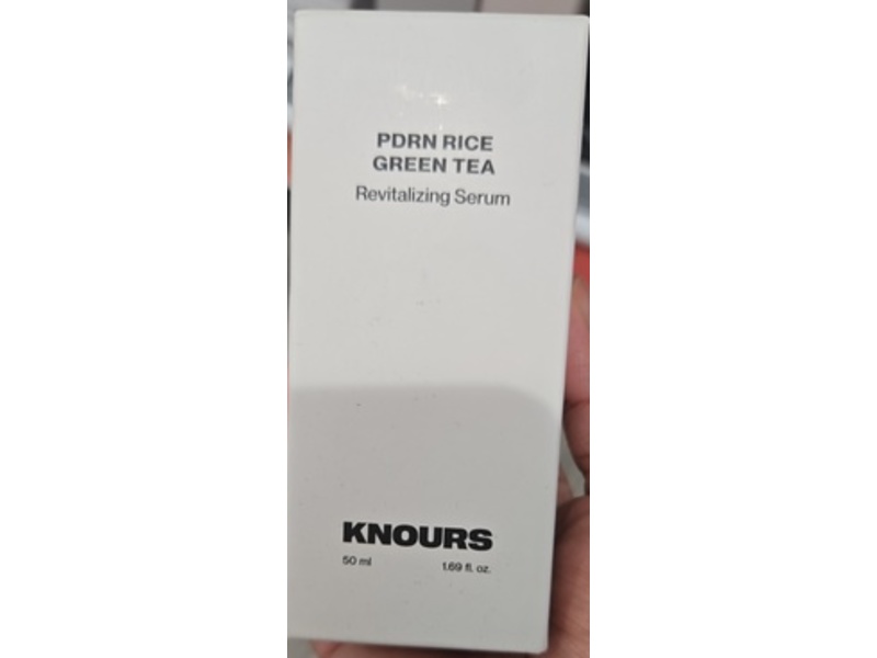 Knours Revitalizing Serum, PDRN Rice Green Tea, 1.69 fl oz/50 mL