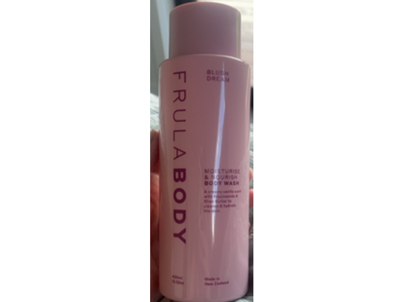 Frula Body Moisturise & Nourish Body Wash, 13.52 oz/400 mL