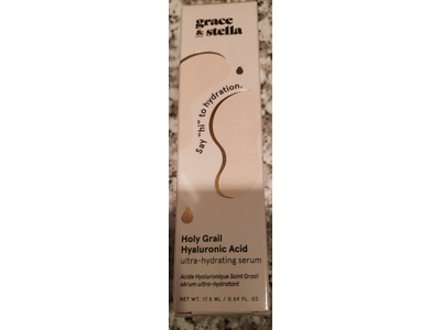 Grace And Stella Holy Grail Ultra Hydrating Serum, Hyaluronic Acid, 0.59 fl oz/17.5 mL