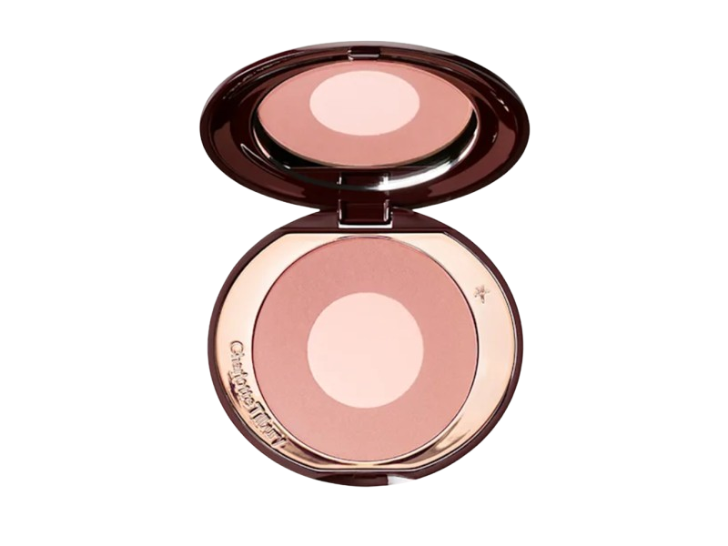 Charlotte Tilbury Swish And Glow Blusher, Pillow Talk, 0.28 oz/8 g