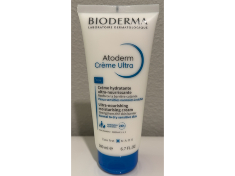 Bioderma Atoderm Ultra Cream, 6.7 fl oz/200 mL