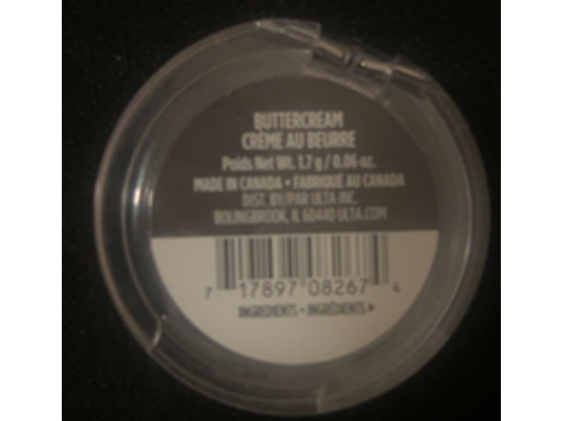 Ulta Beauty Bouncy Eye Shadow, Buttercream 0.06 oz/1.7 g