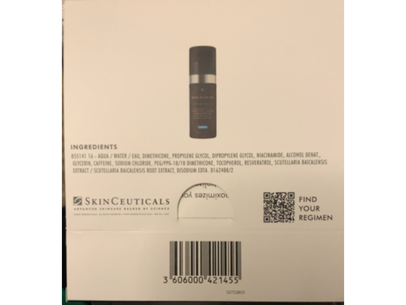 Skin Ceuticals Resveratrol Be Nighttime Antioxidant, 4 mL
