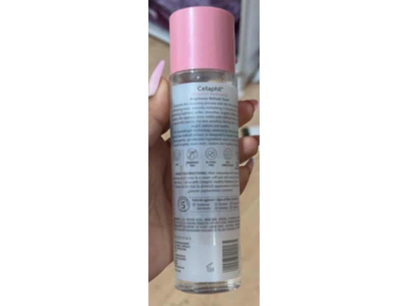 Cetaphil Healthy Radiance Brightness Refresh Toner, Niacinamide + Sea Daffodil, 150 mL