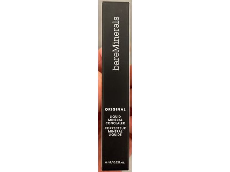 bareMinerals Liquid Mineral Concealer, Original, 3C Medium, 0.2 fl oz/6 mL